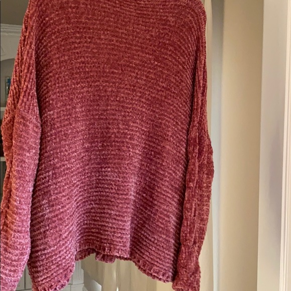DressUp Mauve Pink Chenille Sweater - Picture 7 of 7